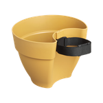 vibia campana fallrohrpflanzgefäss 22cm honig gelb